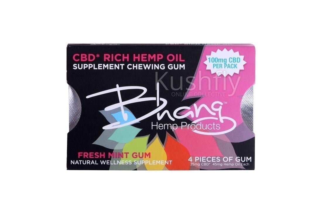 Bhang Fresh Mint CBD Gum