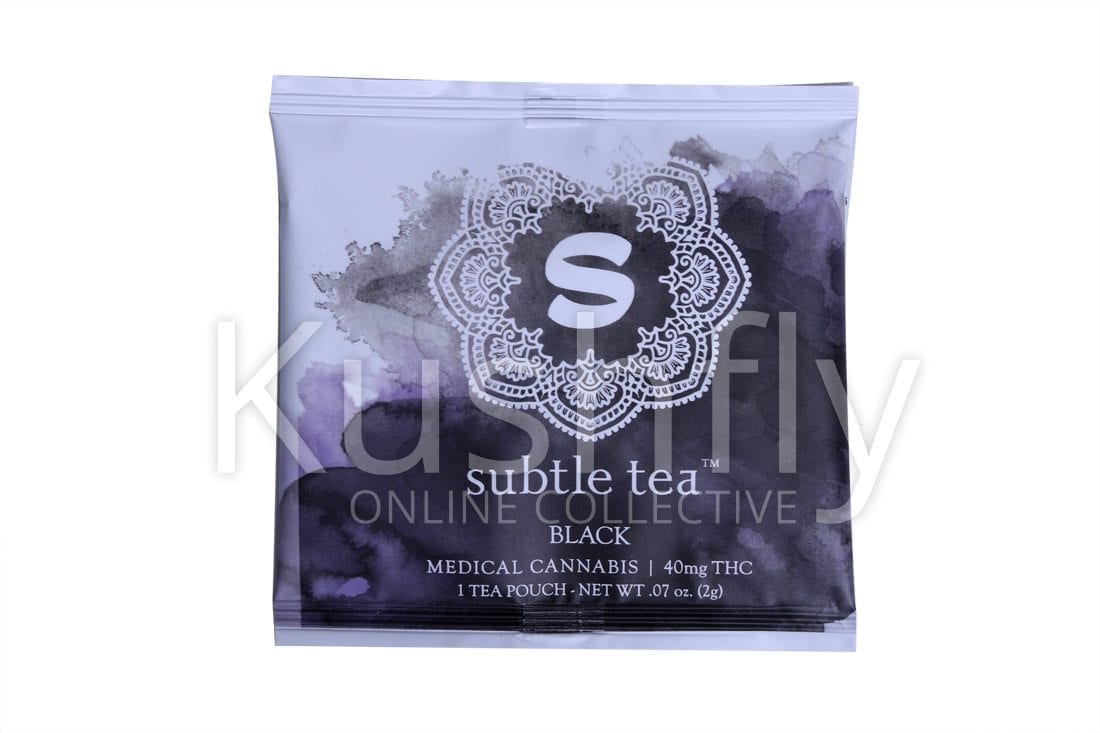 Subtle Black Cannabis Tea
