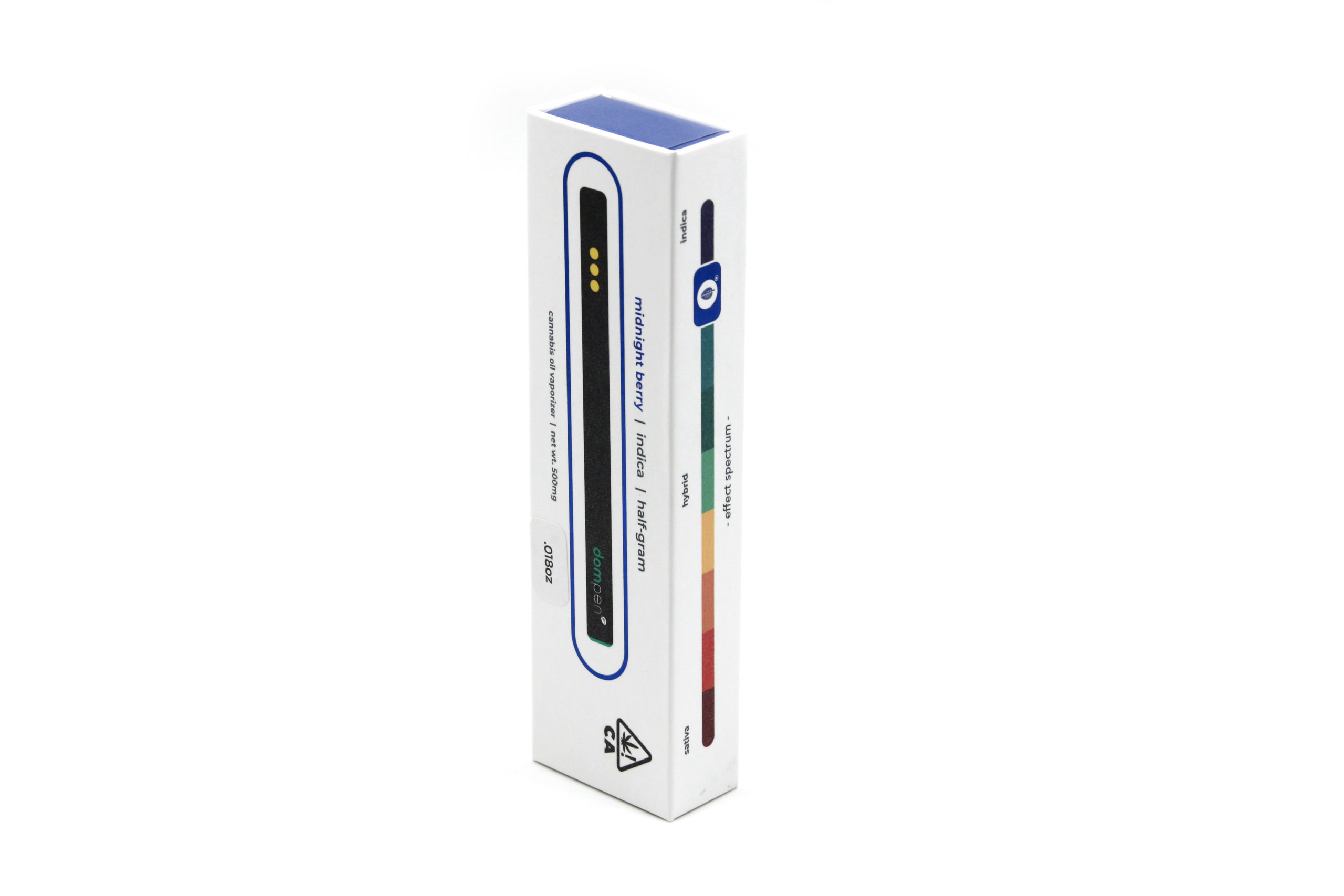 DomPen Midnight Berry Indica Disposable Vape Pens Delivery in Los Angeles.