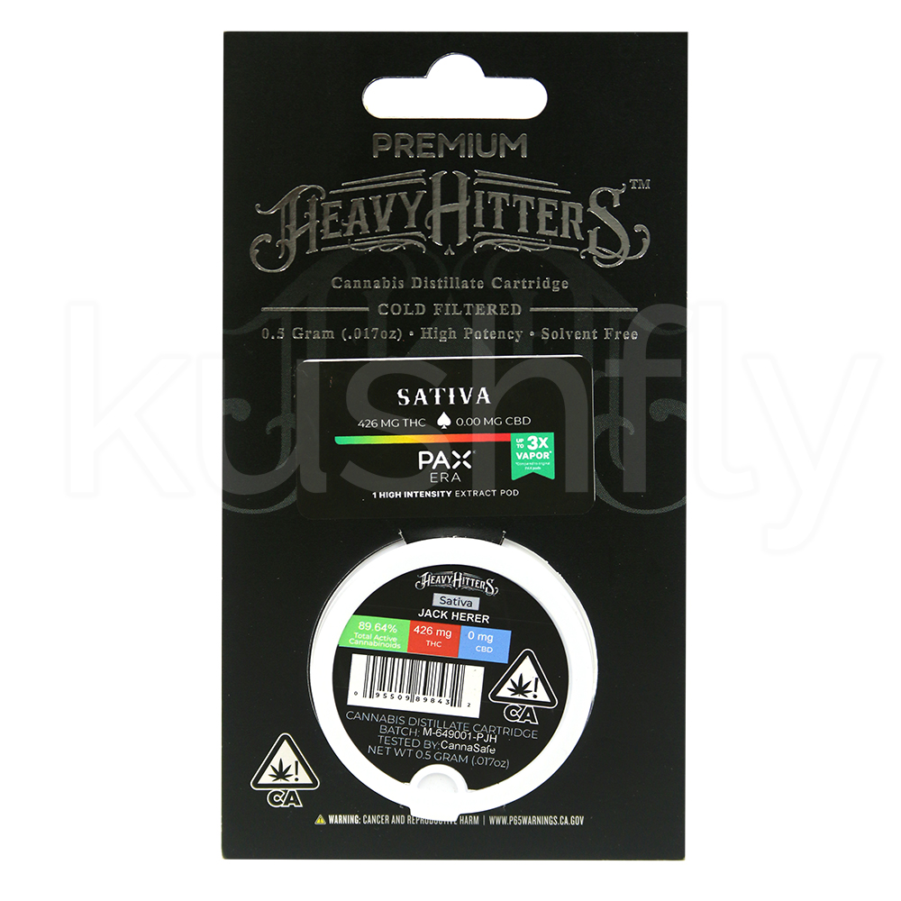 Heavy Hitters Pax Era Pod Jack Herer Cartridge Delivery in Los Angeles