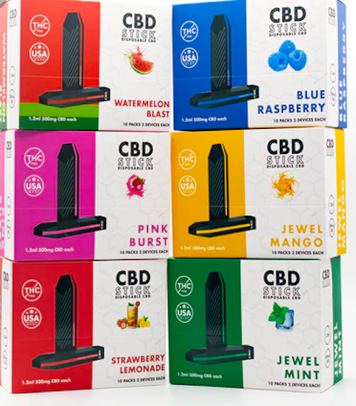 CBD Stick Disposables Jewel Mint 2-Pack delivery in Los Angeles
