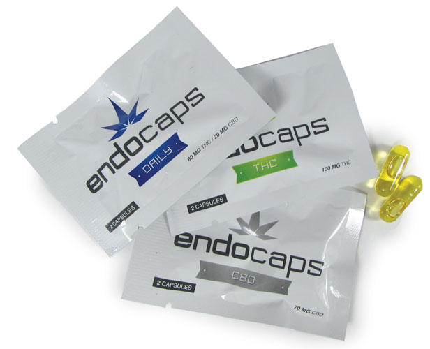 Endocaps 3x25mg CBD Softgels delivery in Los Angeles