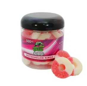 Hemp Thrill CBD Watermelon Rings 500mg delivery in Los Angeles