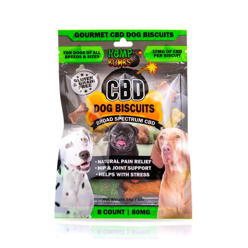 Order Online Gourmet CBD Dog Biscuits 