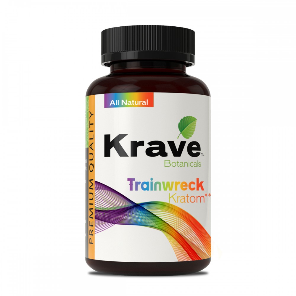 Krave Botanicals Trainwreck Kratom delivery in Los Angeles