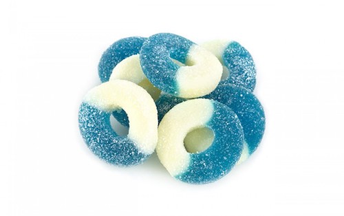 Blue Raspberry Rings 500mg Delivery in los angeles