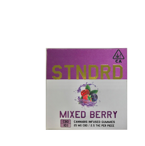 Gummies Mixed Berry CBD 10:1 delivery in los angeles