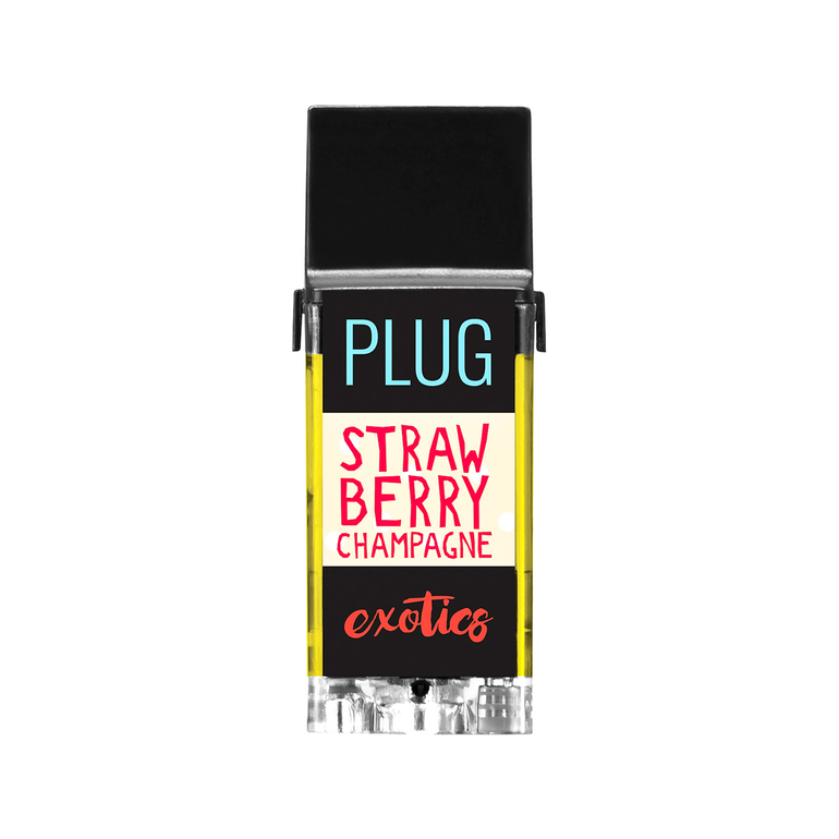 PLUGplay PLUG Exotics: Strawberry Champagne 1G delivery in los angeles