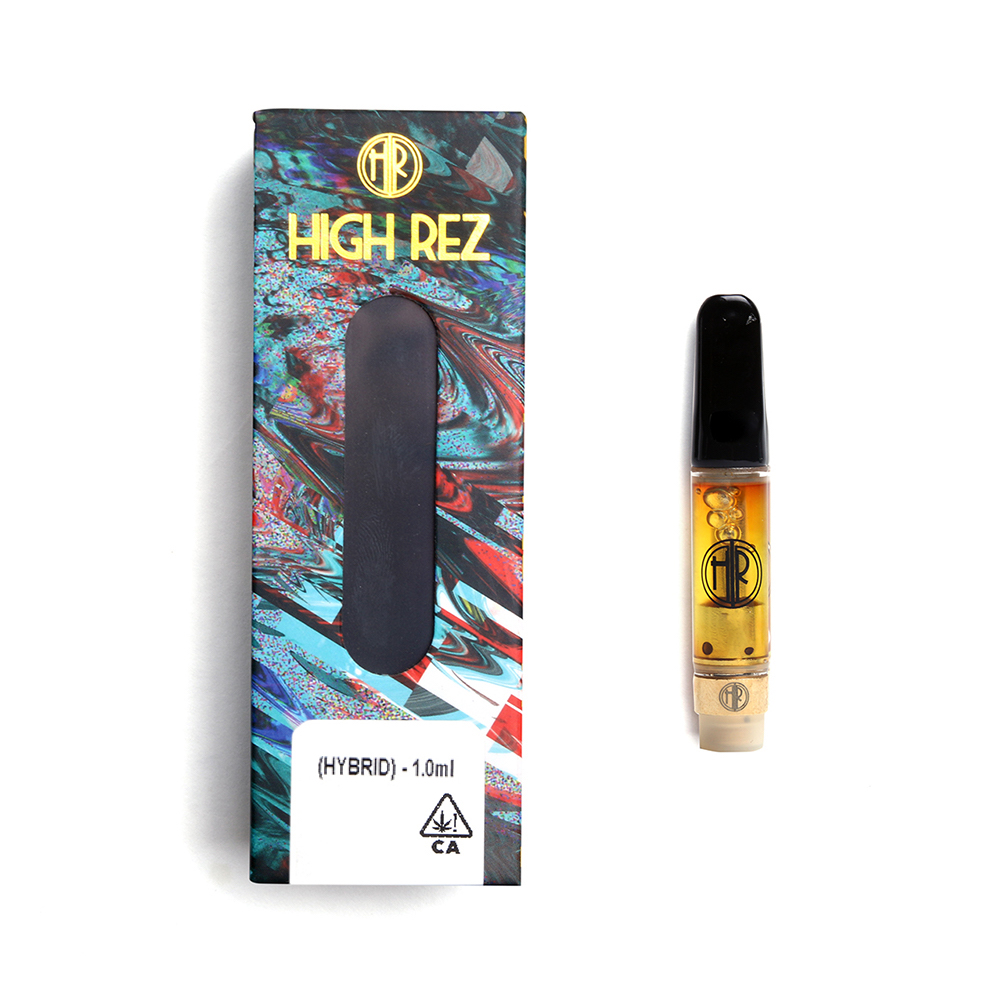 High Rez Live Resin 1g Cart Blueberry Muffin Delivery in Los Angeles