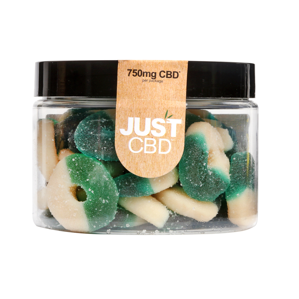 Just CBD Blue Raspberry Rings 750mg delivery in Los Angeles