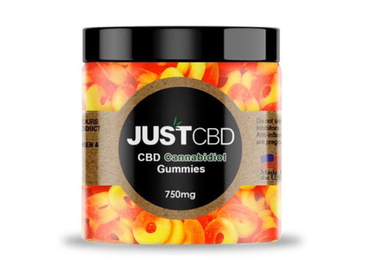 Just CBD Peach Rings 750mg delivery in Los Angeles