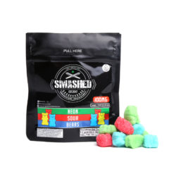 Smashed Neon Sour Bears 100mg delivery in Los Angeles