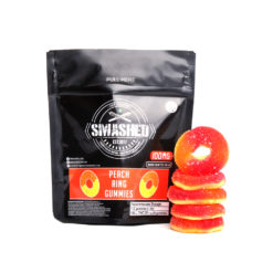 Smashed Peach Rings 100mg