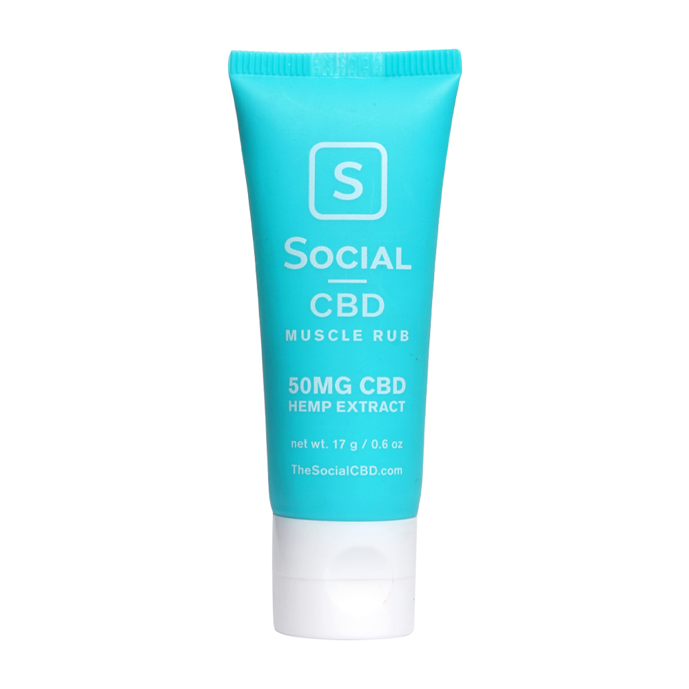 Social CBD Muscle Rub 50mg delivery in Los Angeles