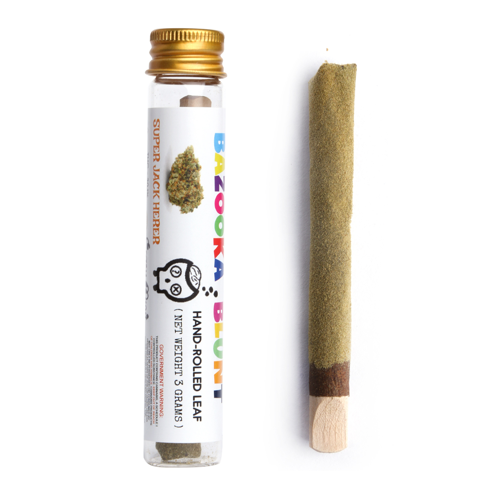Infused Bazooka Blunt Jack Herer preroll delivery in los angeles