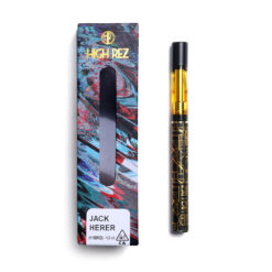 Order online High Rez Live Resin 1g Rechargeable Vape Pen Jack Herer in Los Angeles