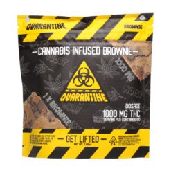 Quarantine 1000mg Brownie edibles delivery in Los Angeles