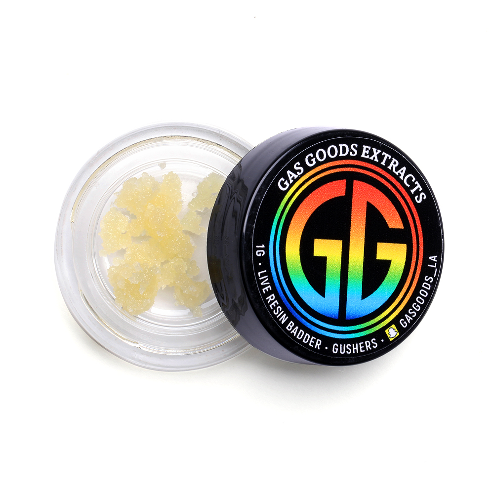 Order online Gas Goods Extracts Live Resin Badder Gushers in Los Angeles