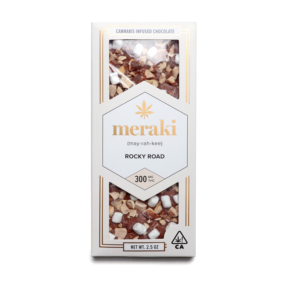 Meraki Rocky Road Cannabis Infused Chocolate delivery in los angeles