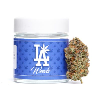 LA Weeds Box with Grease Monkey strain. 