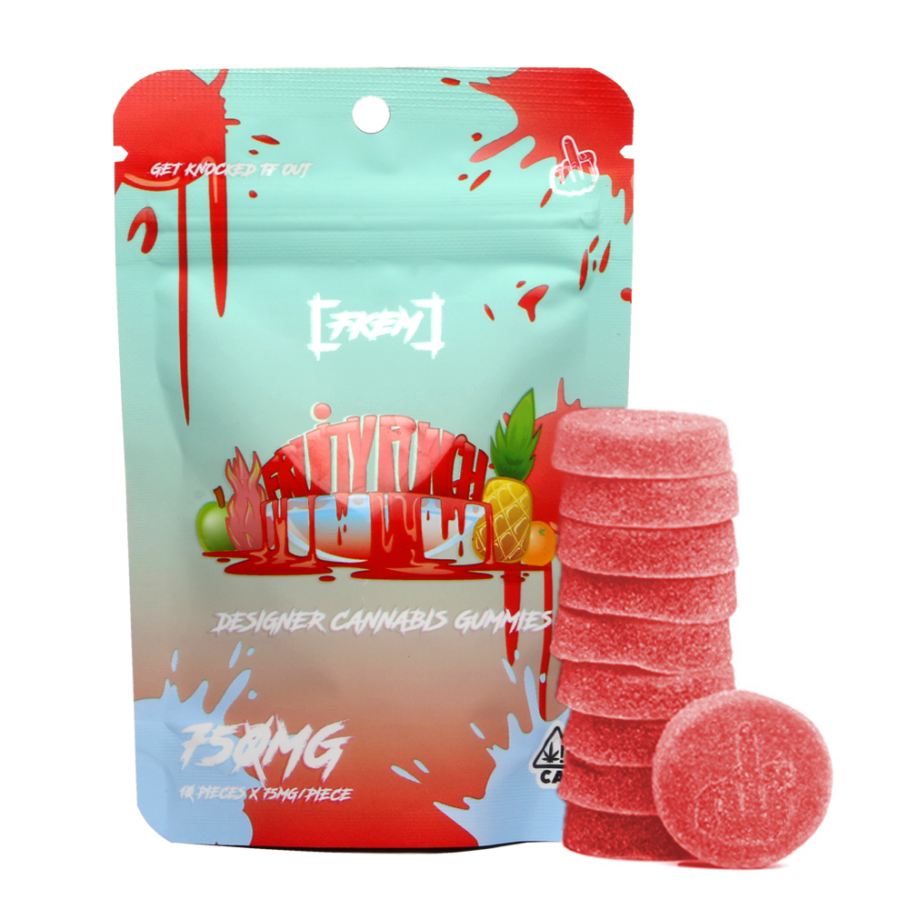 FKEM Fruity Punch Gummies 750mg delivery in Los Angeles