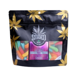 Smashed Plus Neon Sour Worm Gummies delivery in Los Angeles