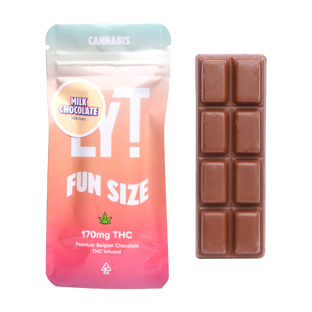 Lyt Fun Size Milk Chocolate 170mg edibles delivery in Los Angeles