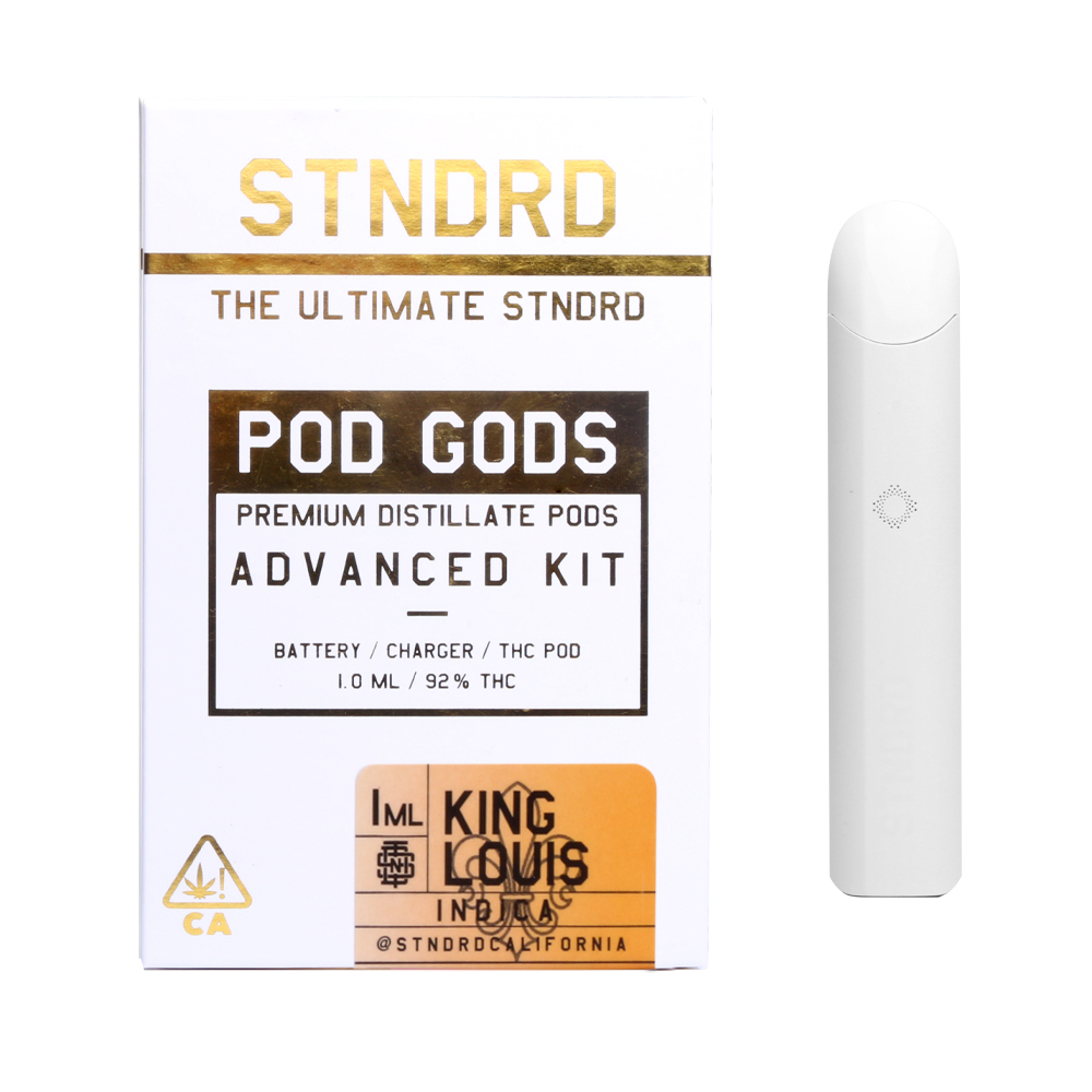 STNDRD King Louis 1g Pod Gods Advanced Kit delivery in Los Angeles