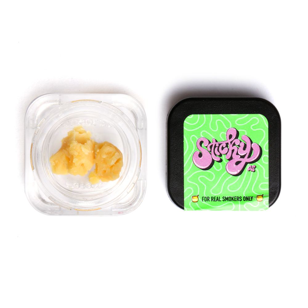 Marijuana Concentrates - Shatter, Crumble, Sticky Extracts LA Kush Crumble