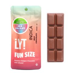Lyt Milk Chocolate fun size Indica edibles delivery in Los Angeles