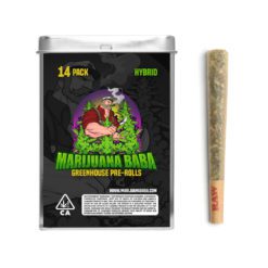 Marijuana Baba Hybrid Green House 14 Prerolls delivery
