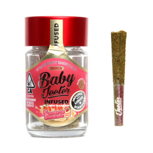 Baby Jeeter Strawberry Shortcake Preroll Delivery In Los Angeles