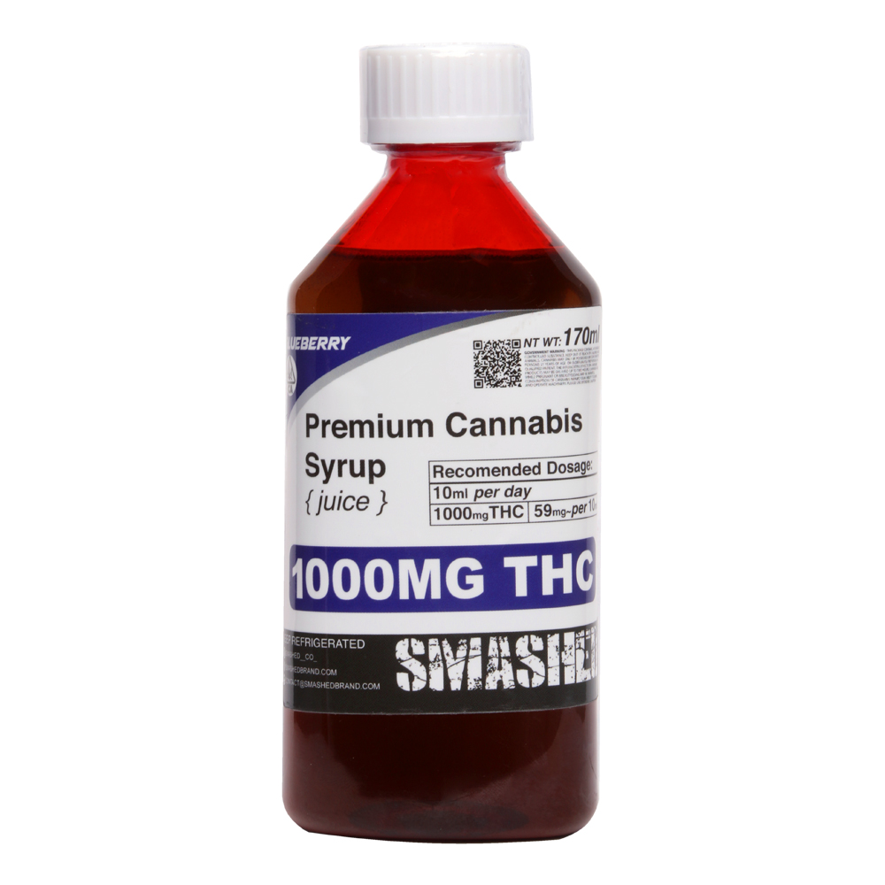 SMASHED Blueberry Syrup 170ml edibles delivery in Los Angeles
