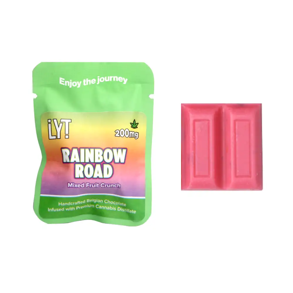 LYT Rainbow Road Bite Size 200mg Edibles Delivery in Los angeles