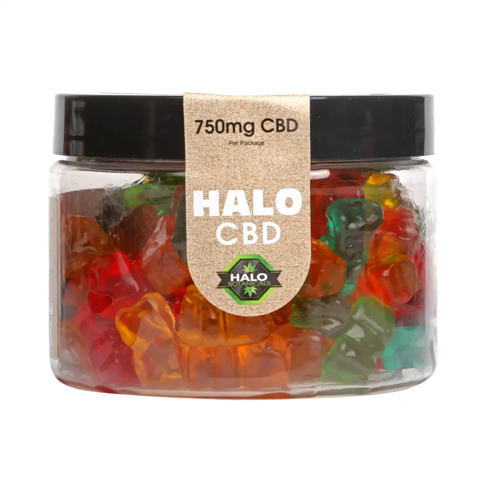 Halo CBD Non-Sour Bears 750mg