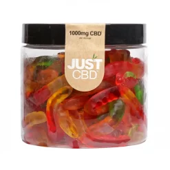 Just CBD Non-Sour Worms 1000mg