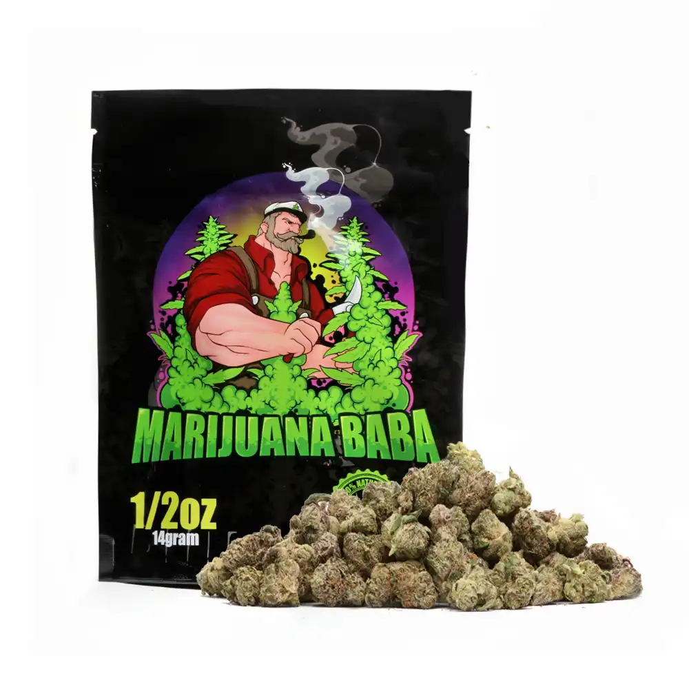 Pluto Runtz weed strain from Marijuana Baba