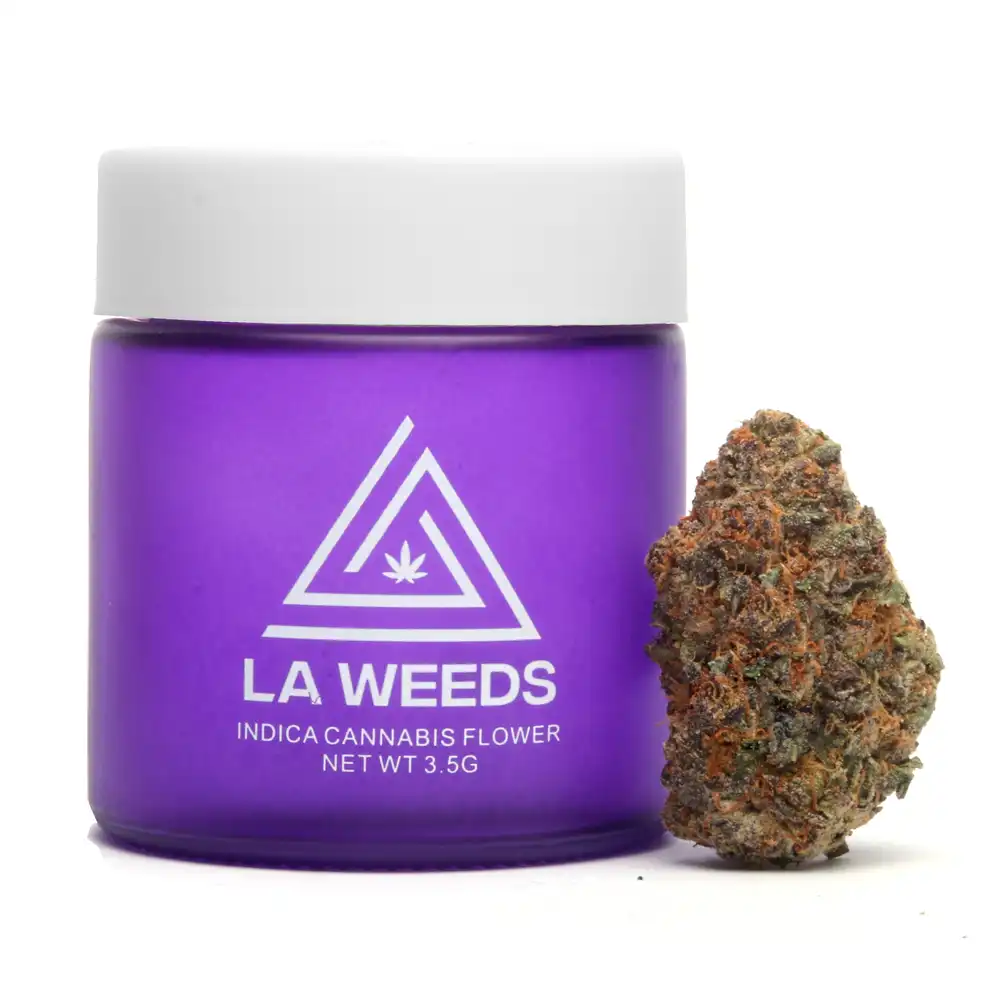 Zkittle Mintz Cannabis strain by LA Weeds