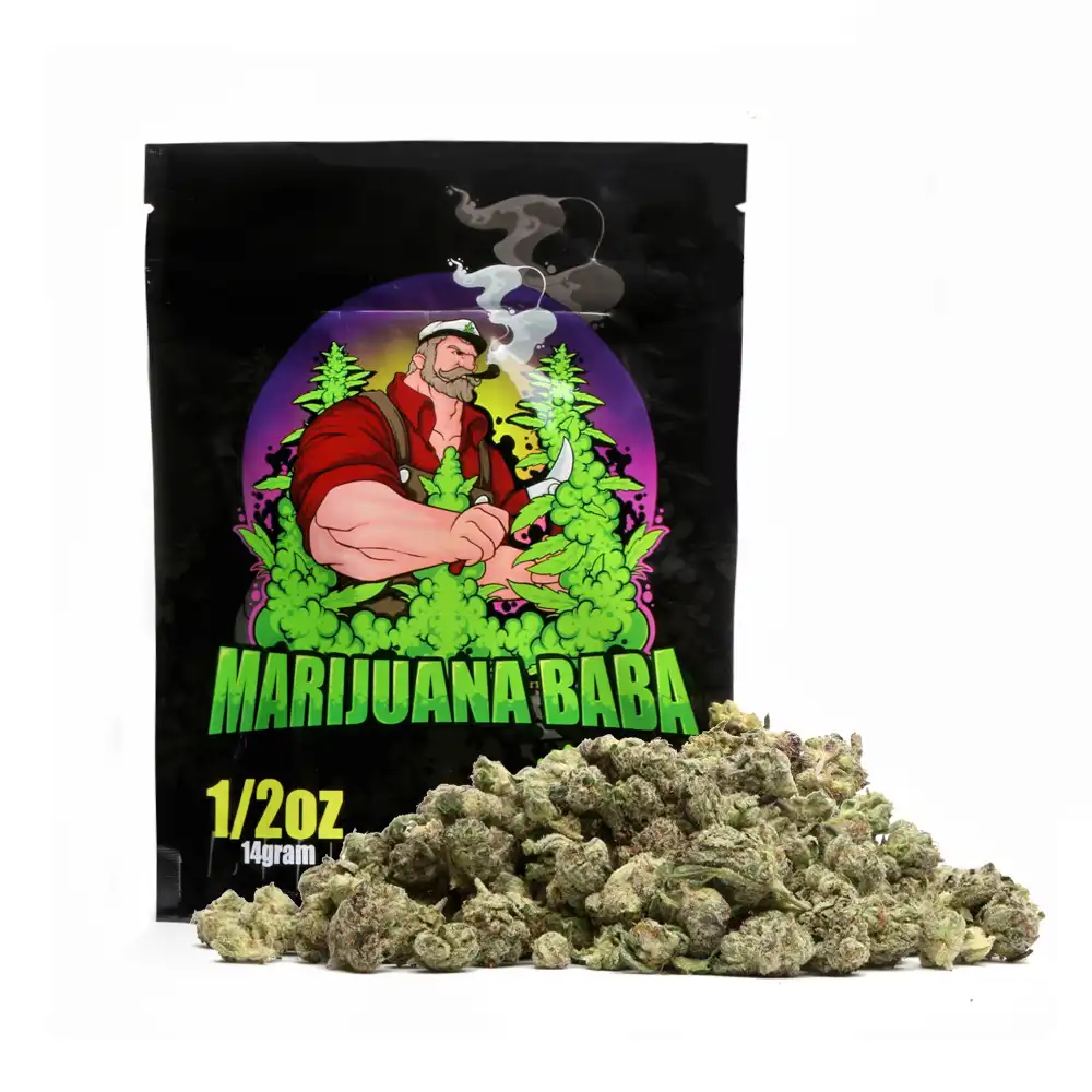 Bubblegum Runtz weed strain from Marijuana Baba
