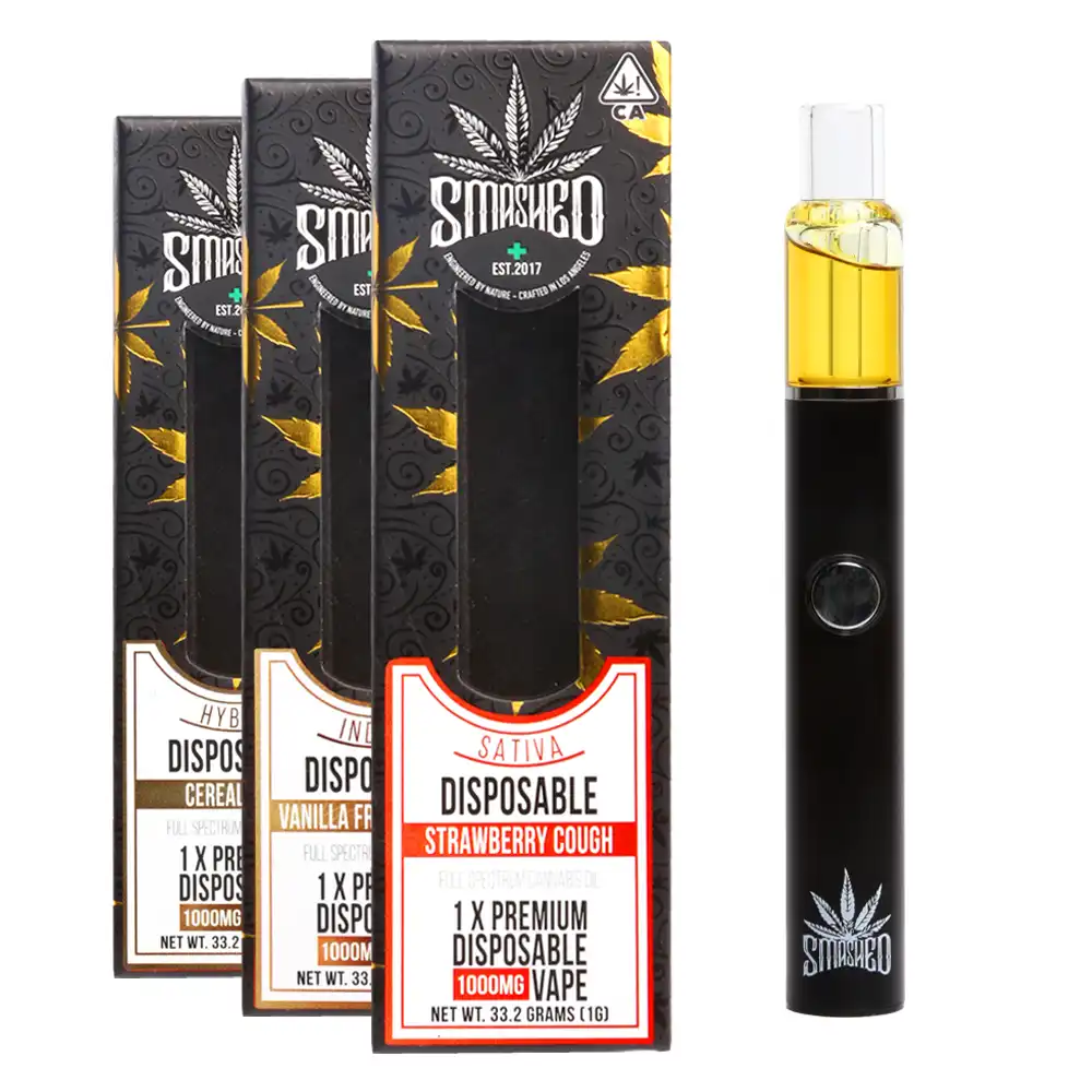 Smashed Disposable Weed Vapes 1g
