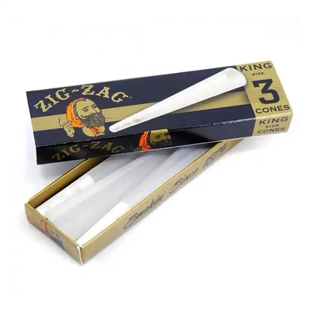 Zig Zag Ultra Thin King Size Cones 3 Pack