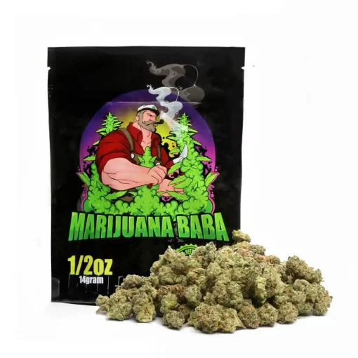 Kush Mintz weed strain by Marijuana Baba