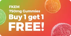 FKEM 750MG Gummies Buy 1 get 1 free