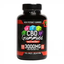 Hemp Bombs CBD Gummies High Potency 3000mg