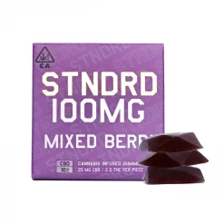 STNDRD Infused 10:1 CBD Gummies 100mg