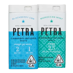 Petra Mints Crafted by Kiva Confections