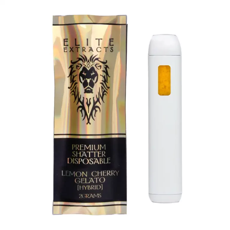 Elite Extracts Premium Shatter Disposable 2g | Kushfly