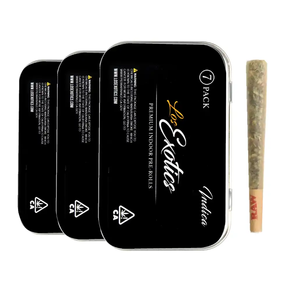 Los Exotics Specialty 7 Pack Preroll Weed Delivery in LA