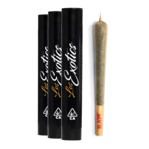 Los Exotics Specialty single Preroll Weed Delivery in LA