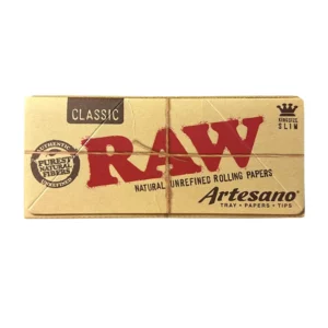 Raw Classic Artesano Kingsize (Tray+Papers+Tips)
